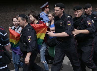 Mobilisation pour les LGBT russes