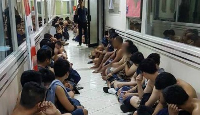141 arrestations dans un sauna gay
