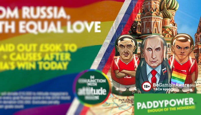 Quand l’équipe russe marque… pour la cause LGBT