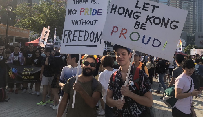 En pleine contestation, Hong Kong célèbre sa Pride en mode mineur