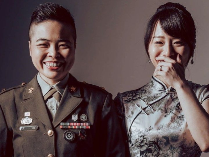 Soldates taïwanaises mariées avec la bénédiction de l’armée
