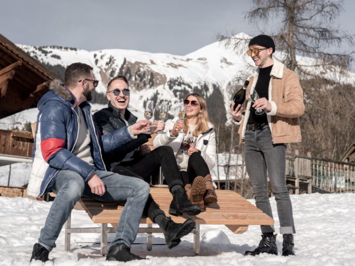 Moments de plaisir hivernal à Gstaad
