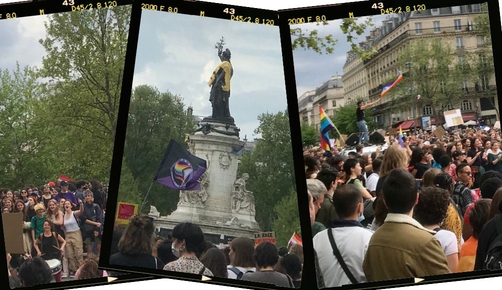 La 2ème marche lesbienne s’est tenue le 23 avril à Paris
