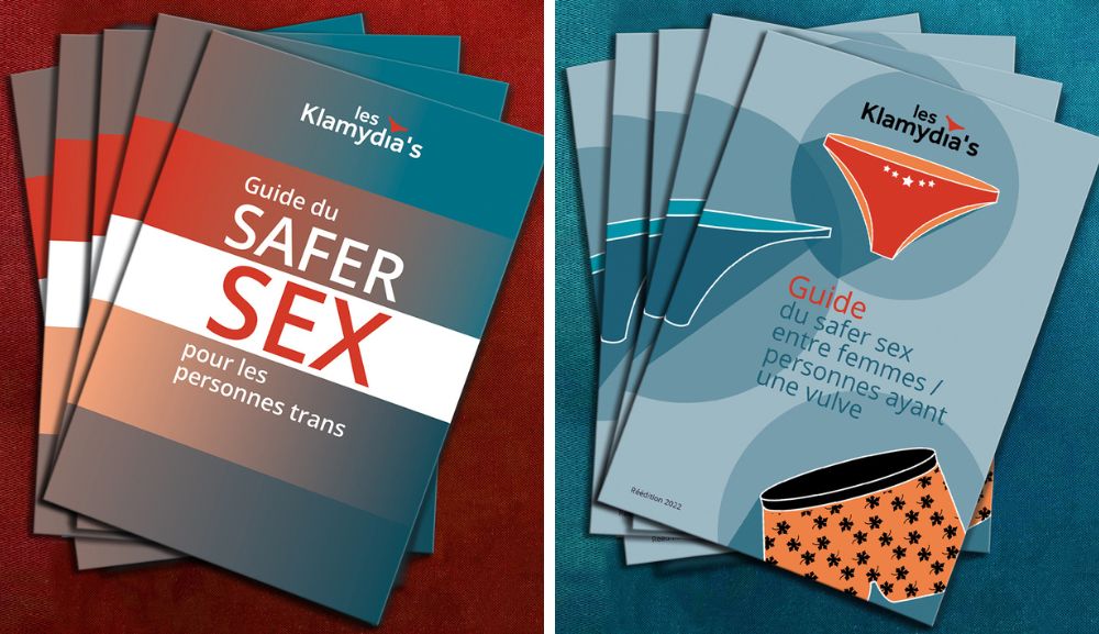 Pour la rentrée, les deux guides des Klamydia’s consacrés au safer sex font peau neuve