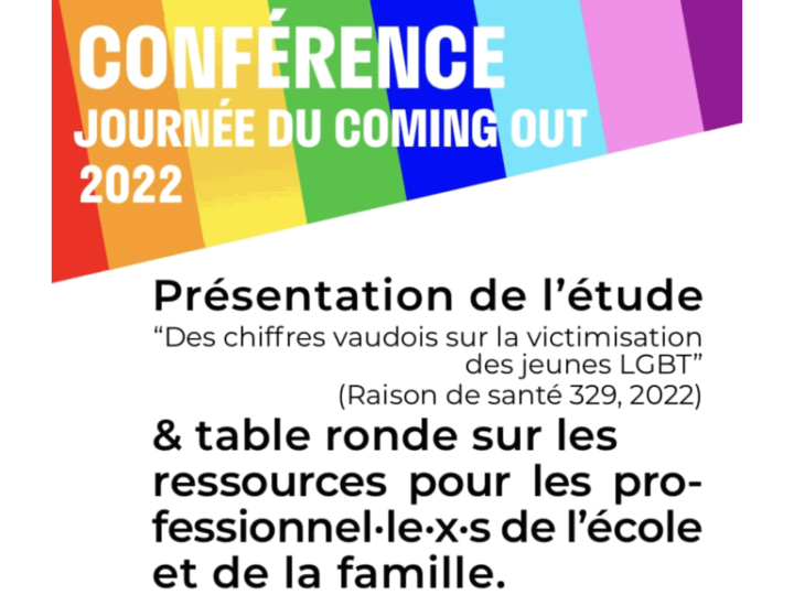 Conférence Journée du coming-out