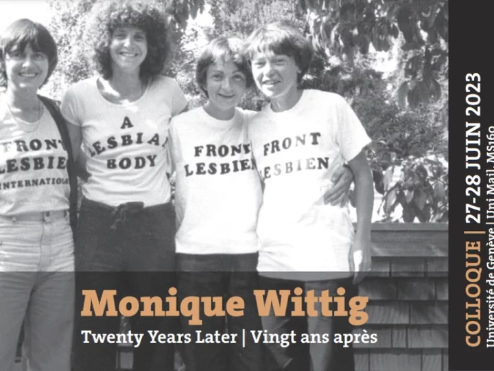 Monique Wittig vingt ans après