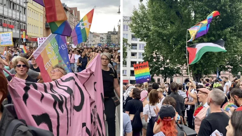 À Berlin, la Pride électrisée par la guerre à Gaza