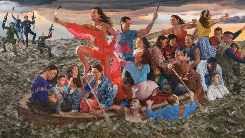 Relire l’histoire coloniale à travers la peinture queer de Kent Monkman