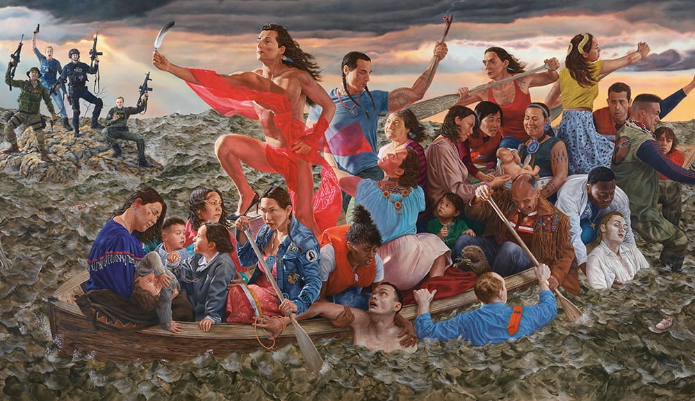 Relire l’histoire coloniale à travers la peinture queer de Kent Monkman