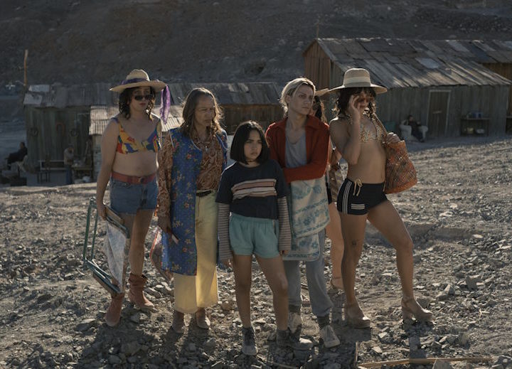 Western trans dans le désert chilien