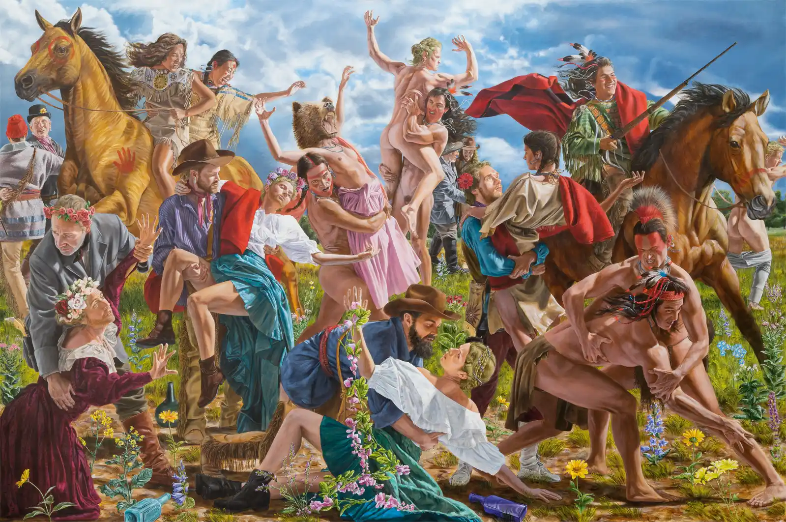 Kent Monkman (1965-), Saturnales, 2017. Collection Alfredo et Moira Romano. © and image courtesy Kent Monkman